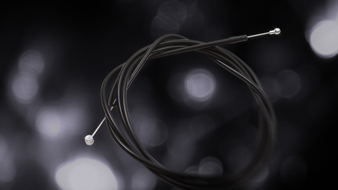 Shop MTB, hybrid, road bike brake and gear cables Mud and Black