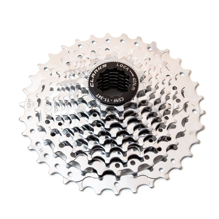 Clarks Rear Cassette - 9 Speed 11-34t