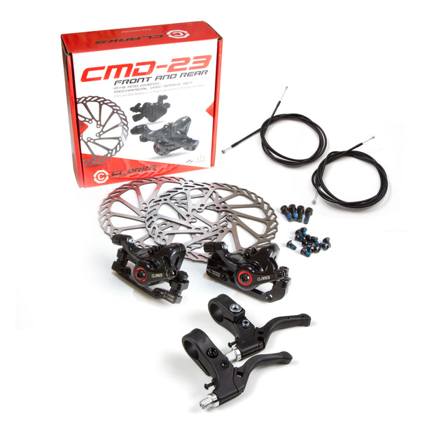 CMD-23 Mechanical Disc Brake Set, Kids Levers & Cables