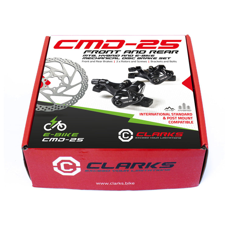 CMD-25 Mechanical Disc Brake Set, Levers & Cables