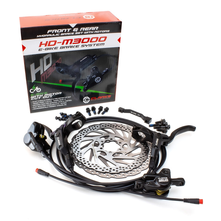 Clarks HD-M3000 Plus E-bike Hydraulic Brake Set