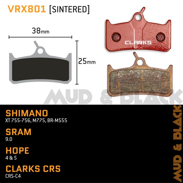 Sintered - Shimano, Hope, SRAM, CRS