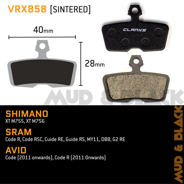 Sintered - Shimano, SRAM x2
