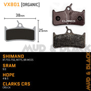 Organic - Shimano, Hope, SRAM, CRS