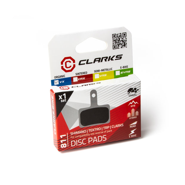 Clarks 160 Brake Rotor and Disc Pad Organic VX811 Shimano Tektro TRP Clarks