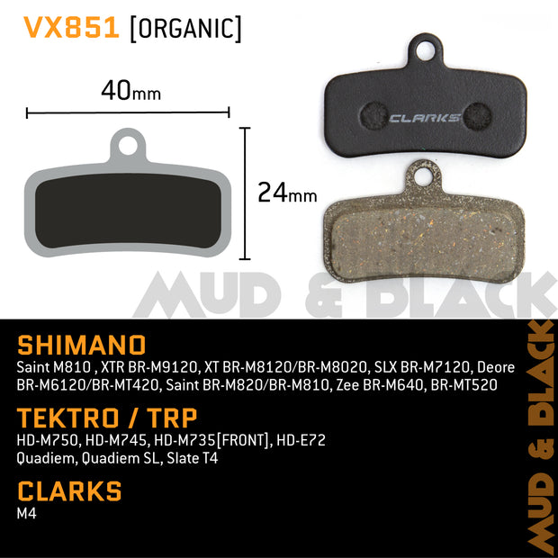 Organic - Shimano, Clarks, TRP