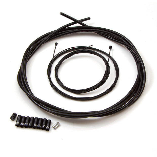 Clarks Lightweight Alloy Housing Gear Cable Kit