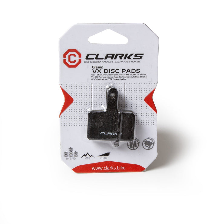 Clarks 160 Brake Rotor and Disc Pad Organic VX811 Shimano Tektro TRP Clarks