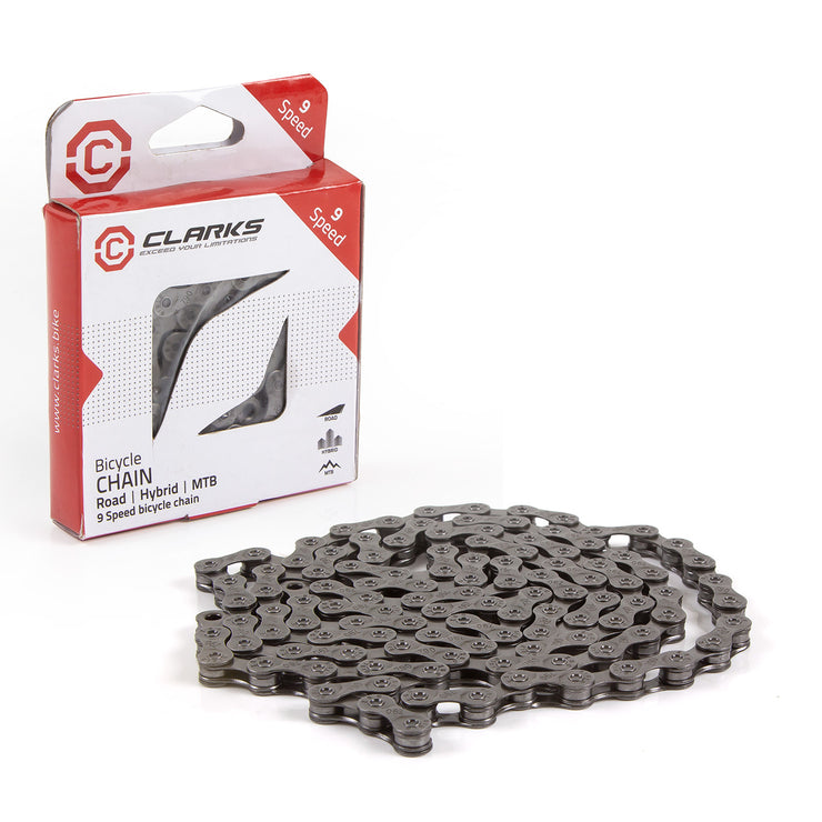 9 Speed bike chain Mud and Black