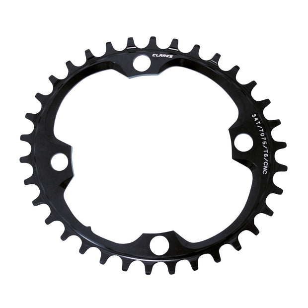 Oval 4 Bolt Alloy chainring 104BCD