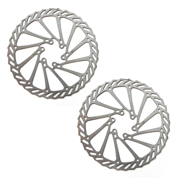 Single Piece Rotors x 2 (bike set)