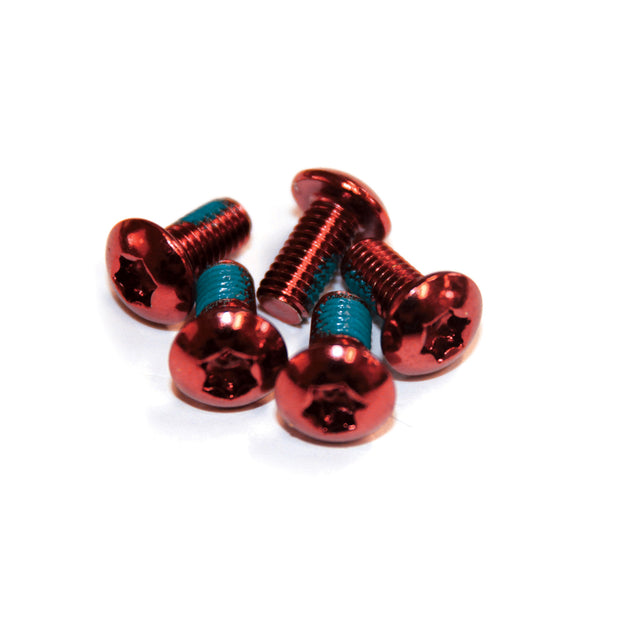 Rotor bolts - anodised steel, Torx Head