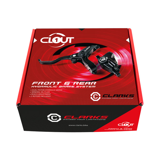 Clarks Clout Hydraulic Disc Brake Set