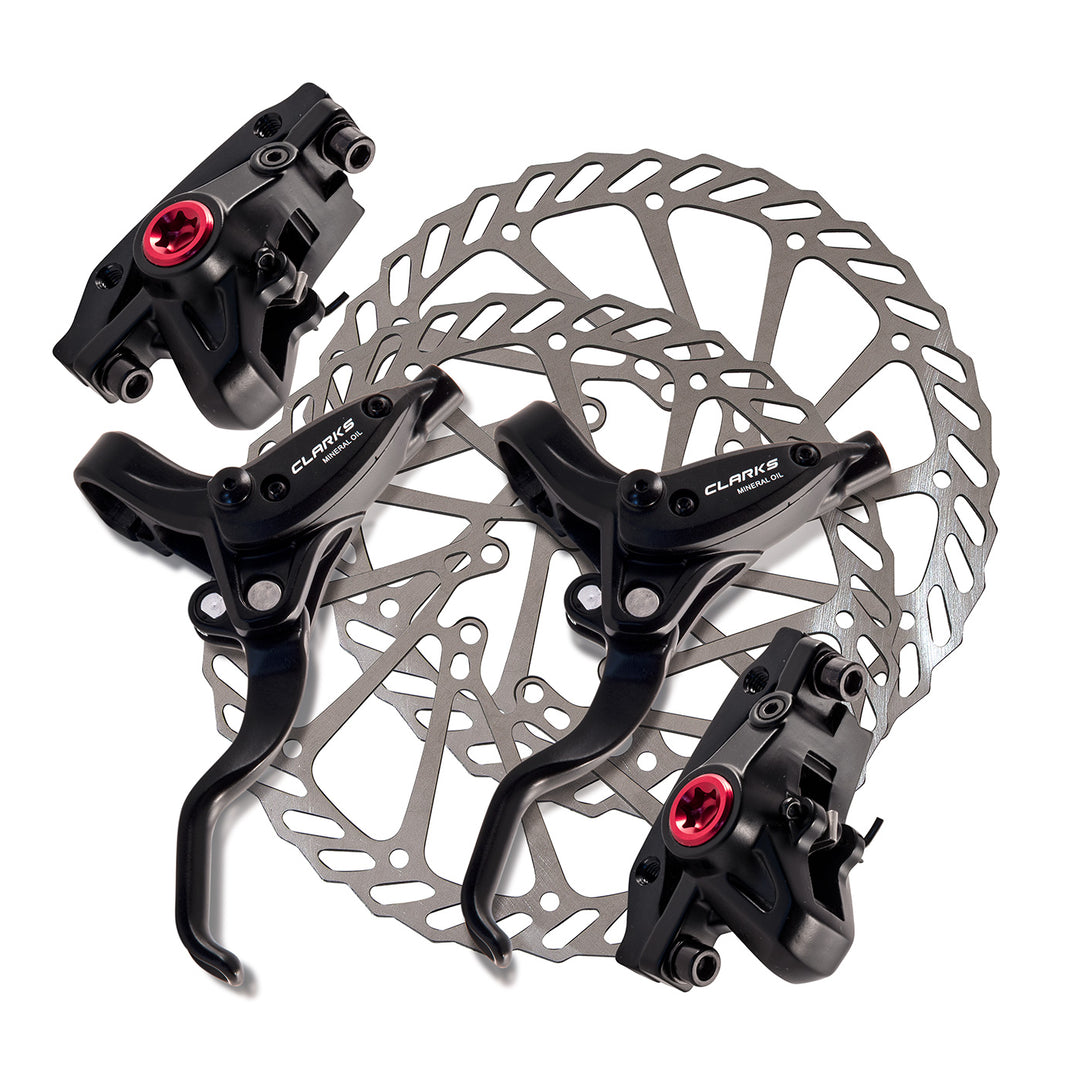 Mountain bike hydraulic brake set online